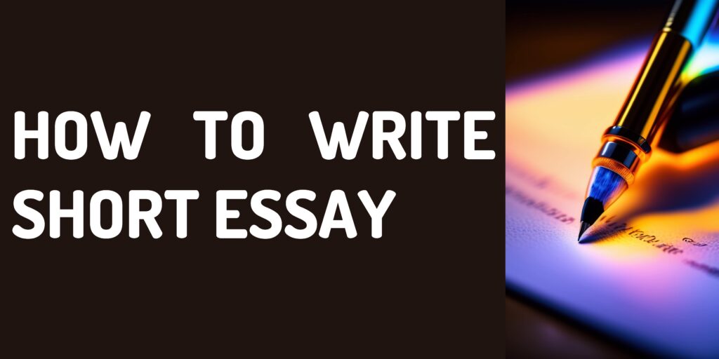 make my essay shorter
