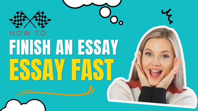 Read more about the article How to Finish an Essay Fast – Tips for Efficient Writing