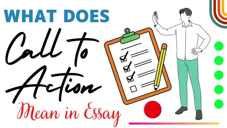 Read more about the article What Does a Call to Action Mean in an Essay